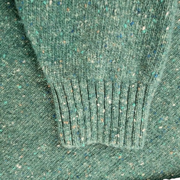 Lands’ End Wool Blend Sweater XXL Forest Green - Picture 4 of 14